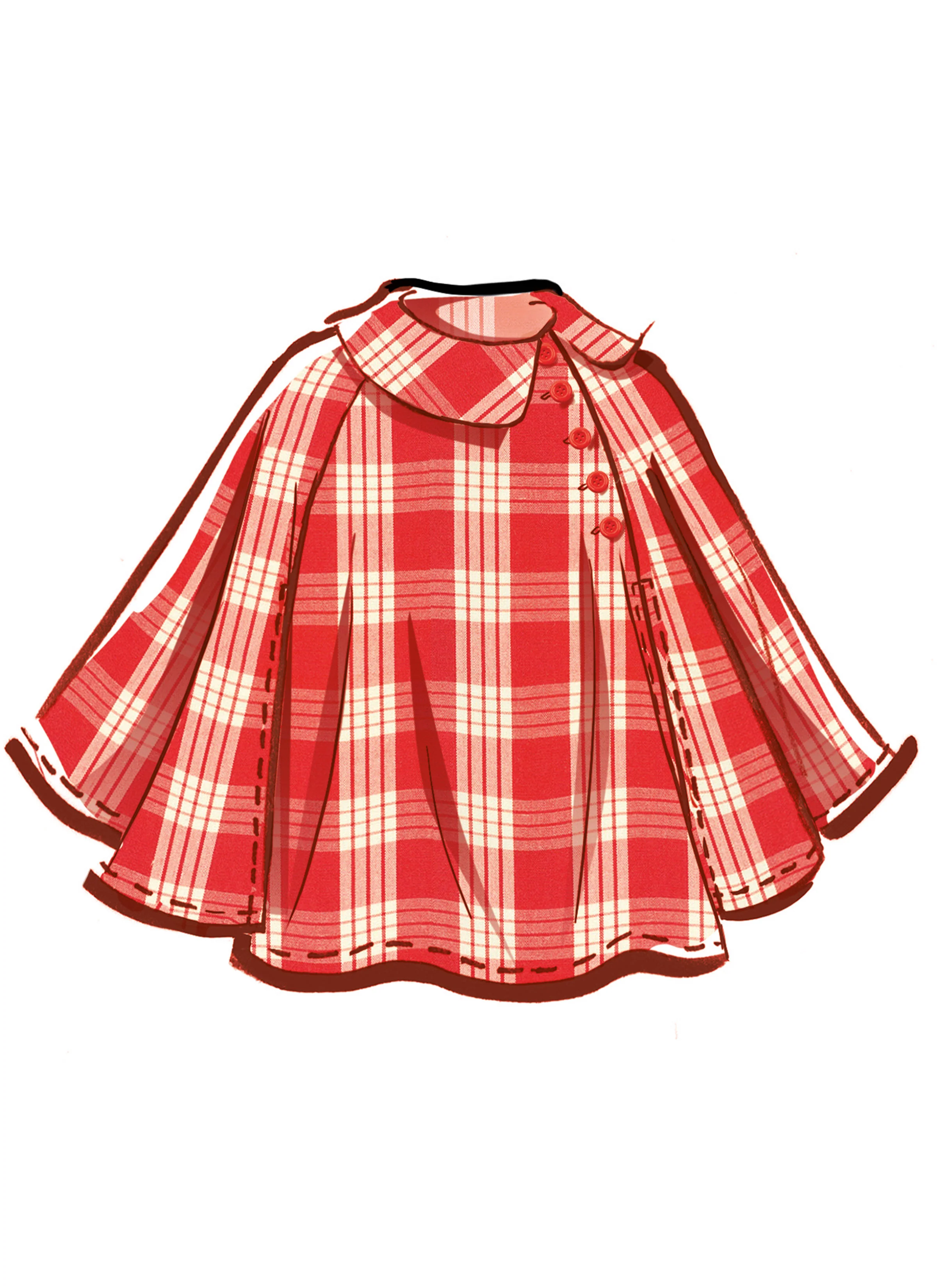 McCalls Child/Teen Capes M8538 - Image 10