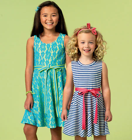 McCalls Child/Teen Dresses M6915
