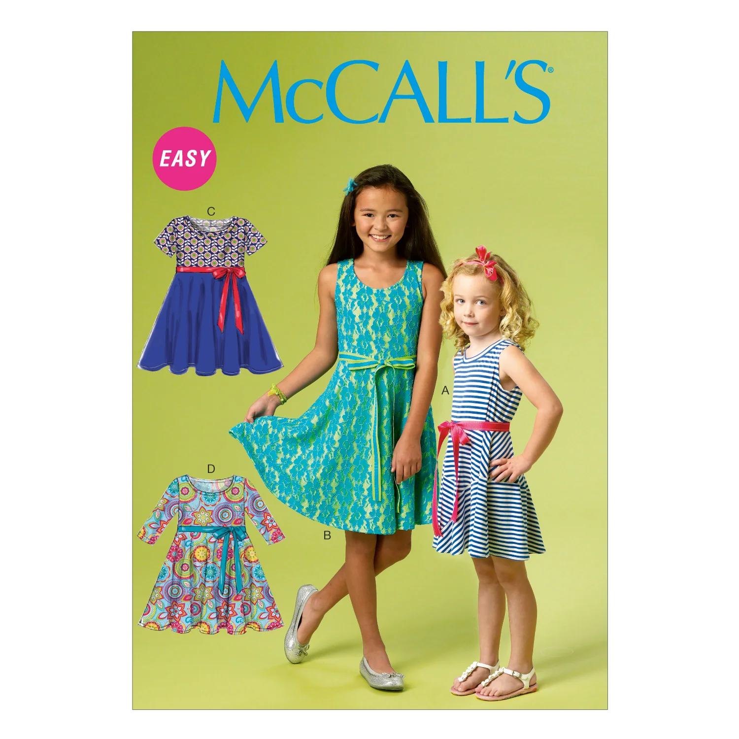 McCalls Child/Teen Dresses M6915 - Image 2
