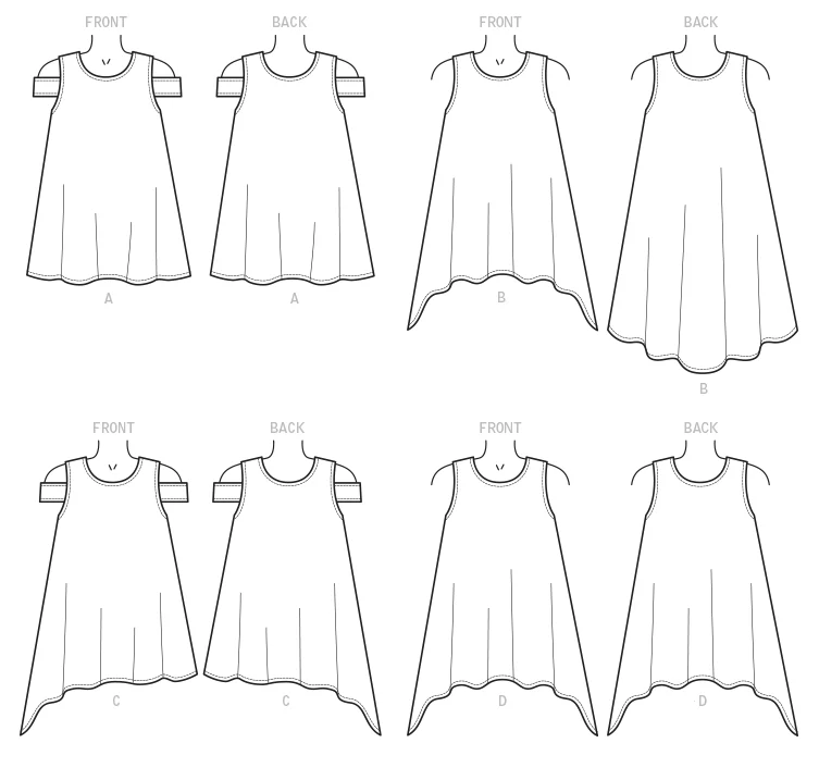 McCalls Child/Teen Dresses M7737 - Image 8