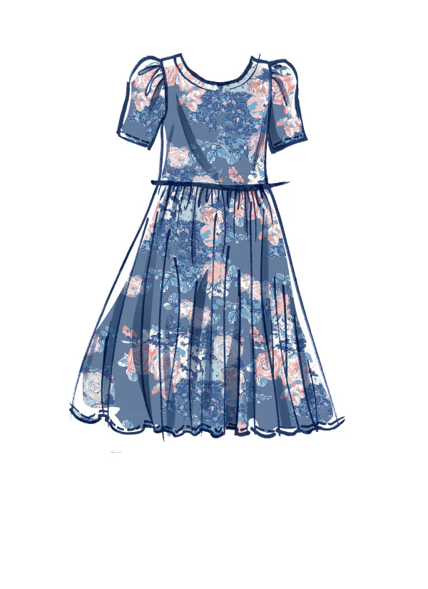 McCalls Child/Teen Dresses M8251 - Image 4