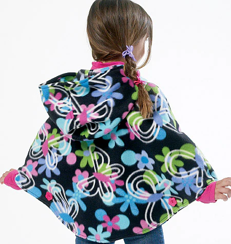 McCalls Child/Teen Ponchos M6431 - Image 3