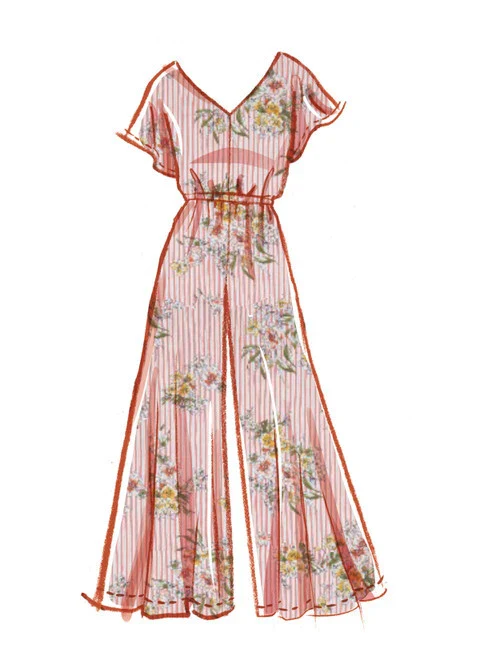 McCalls Child/Teen Romper and Jumpsuits M8317 - Image 6
