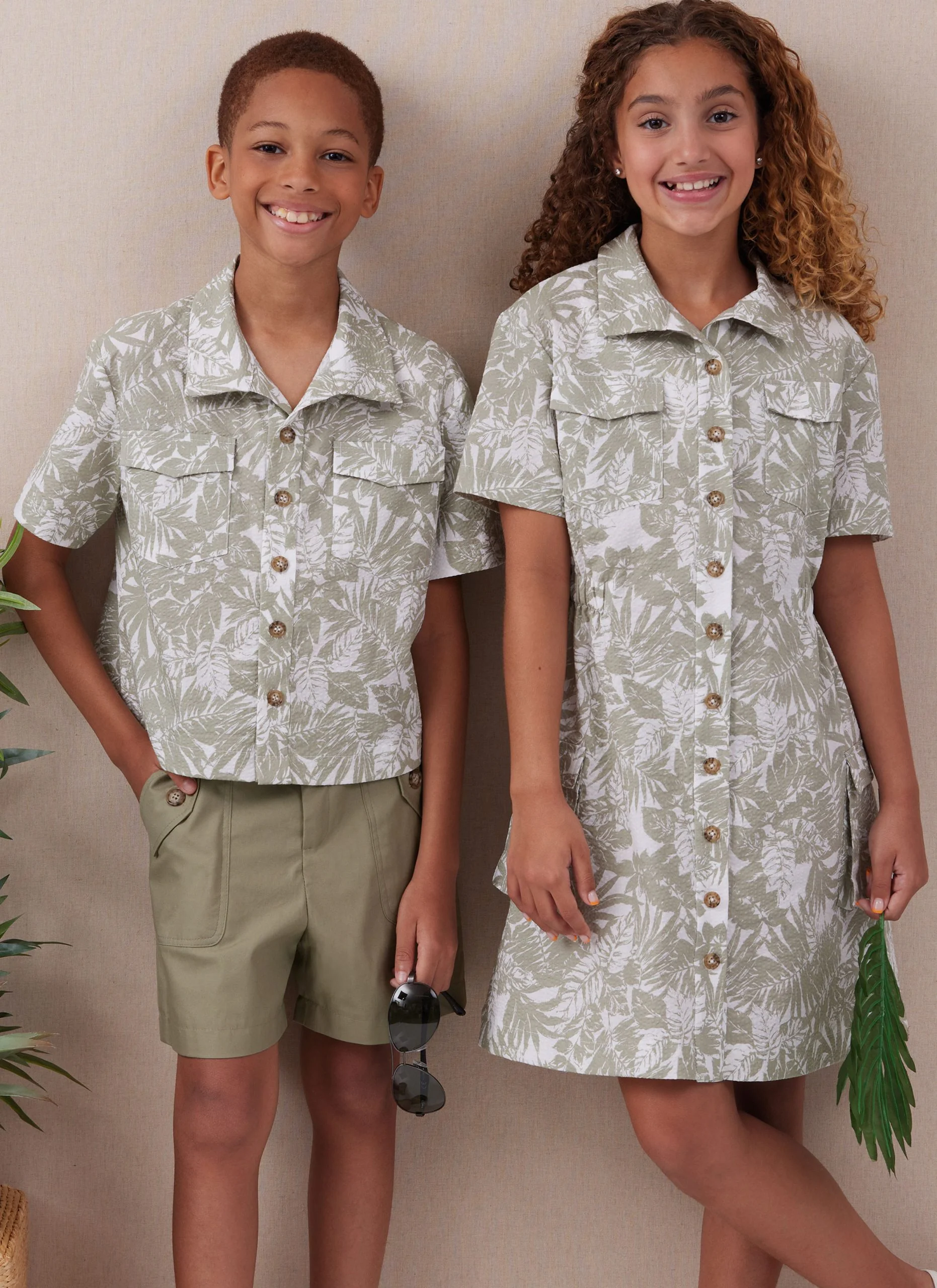 McCalls Child/Teen Shirt, Trousers, Shorts & Dress M8462 - Image 3