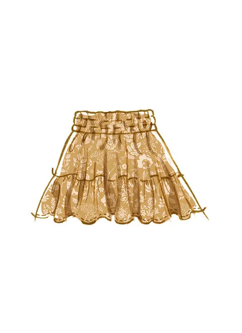McCalls Child/Teen Top and Skirt M8373 - Image 6