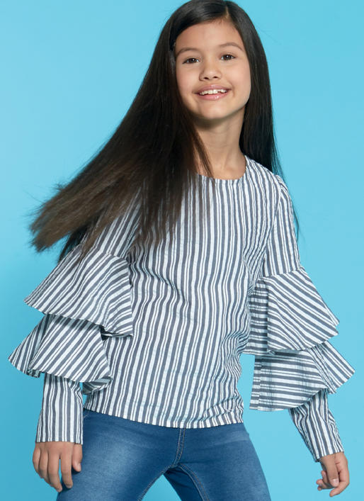 McCalls Child/Teen Tops M7799 - Image 4