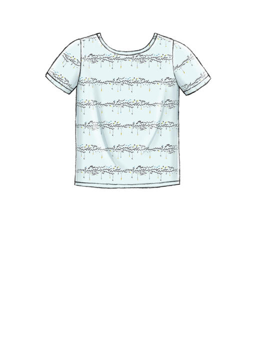 McCalls Child/Teen Tops M7799 - Image 5
