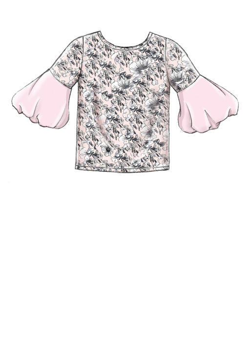 McCalls Child/Teen Tops M7799 - Image 6