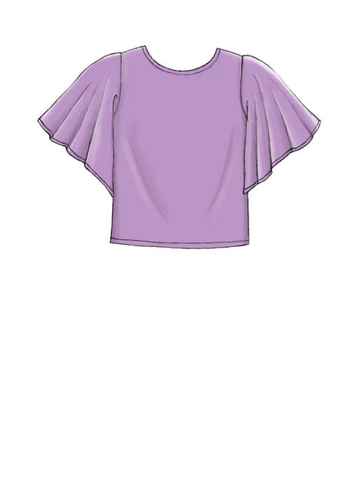 McCalls Child/Teen Tops M7799 - Image 7