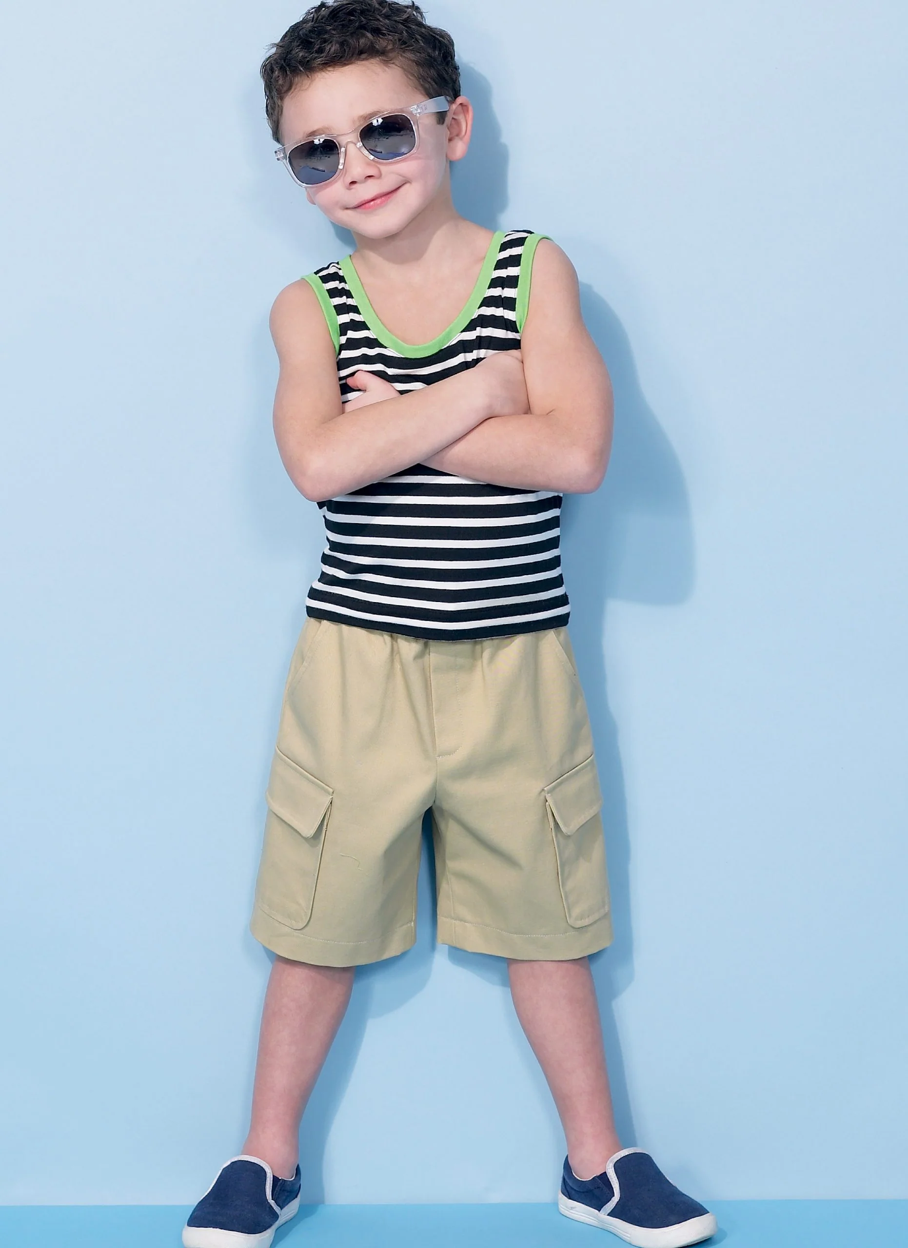 McCalls Child Tops, Shorts, Trousers M7379 - Image 4