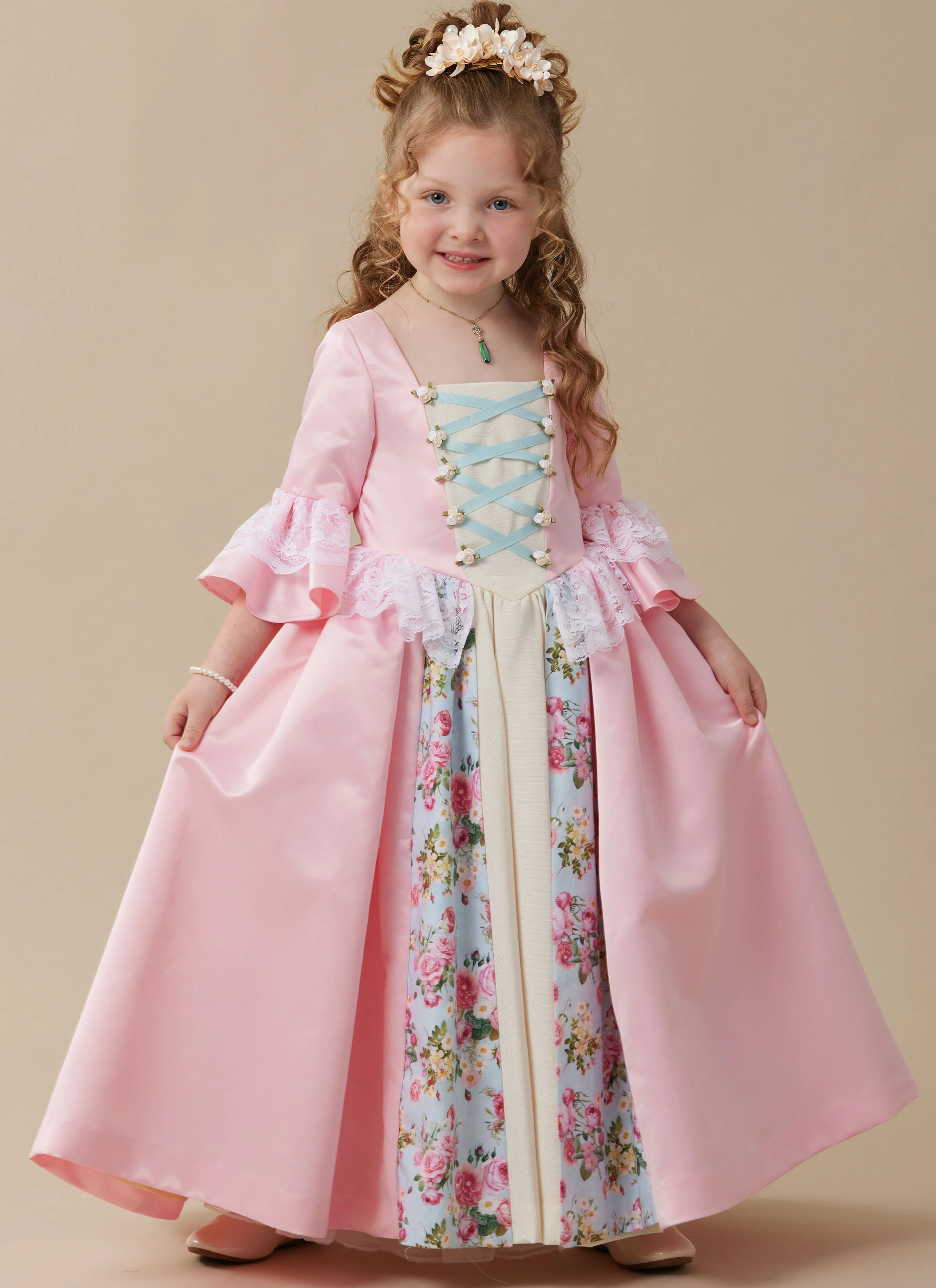 McCall's Children’s and Misses Princess Costume M8549 - Image 5