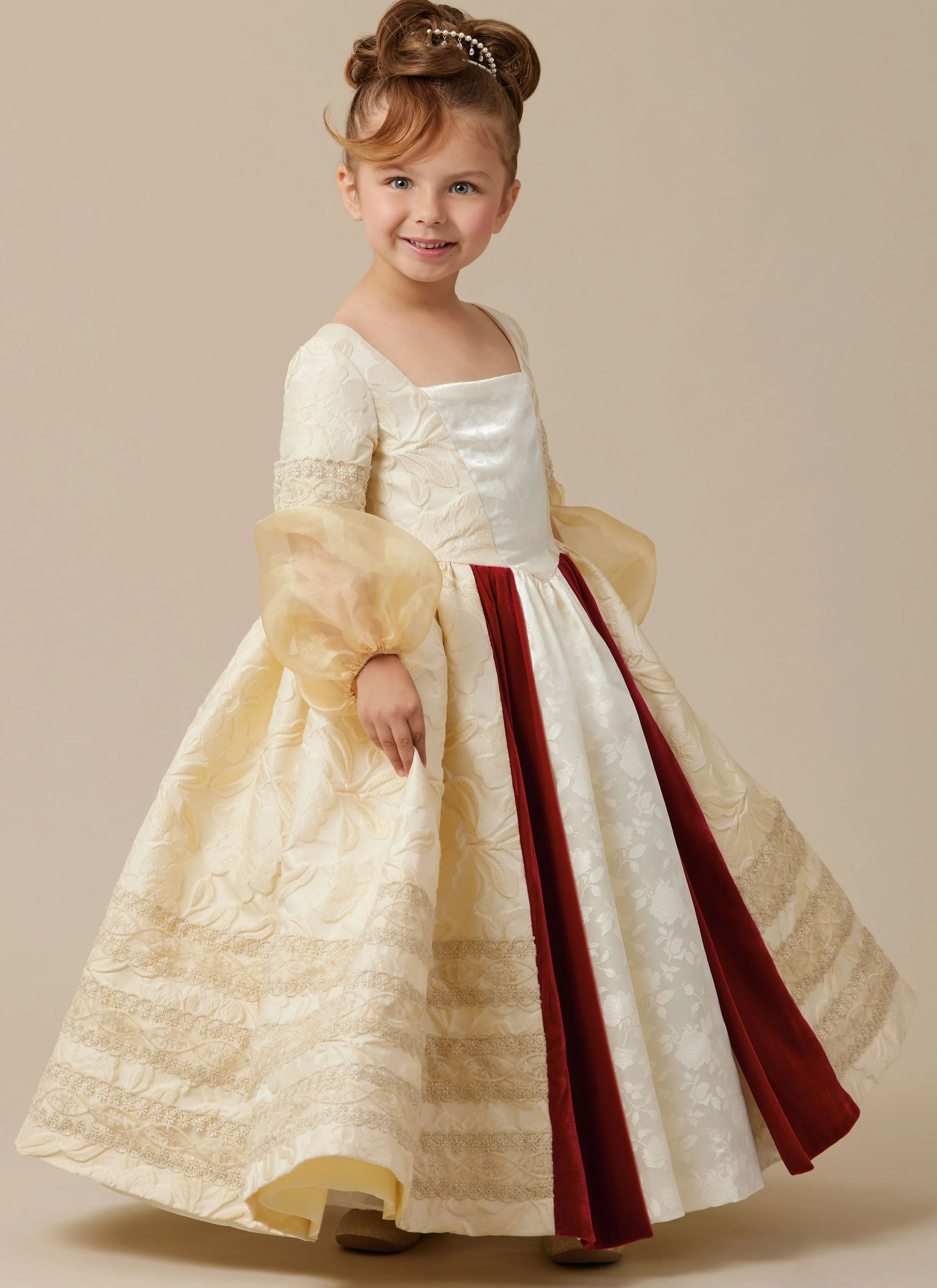 McCall's Children’s and Misses Princess Costume M8549 - Image 8
