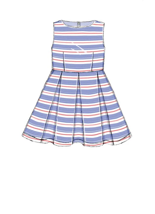 McCalls Children's Dresses M7707 - Image 3