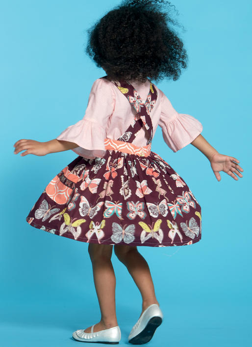 McCalls Children's Tops and Skirt M7797 - Image 3
