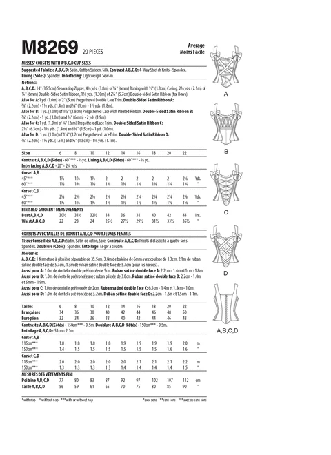 McCalls Corsets M8269 - Image 9