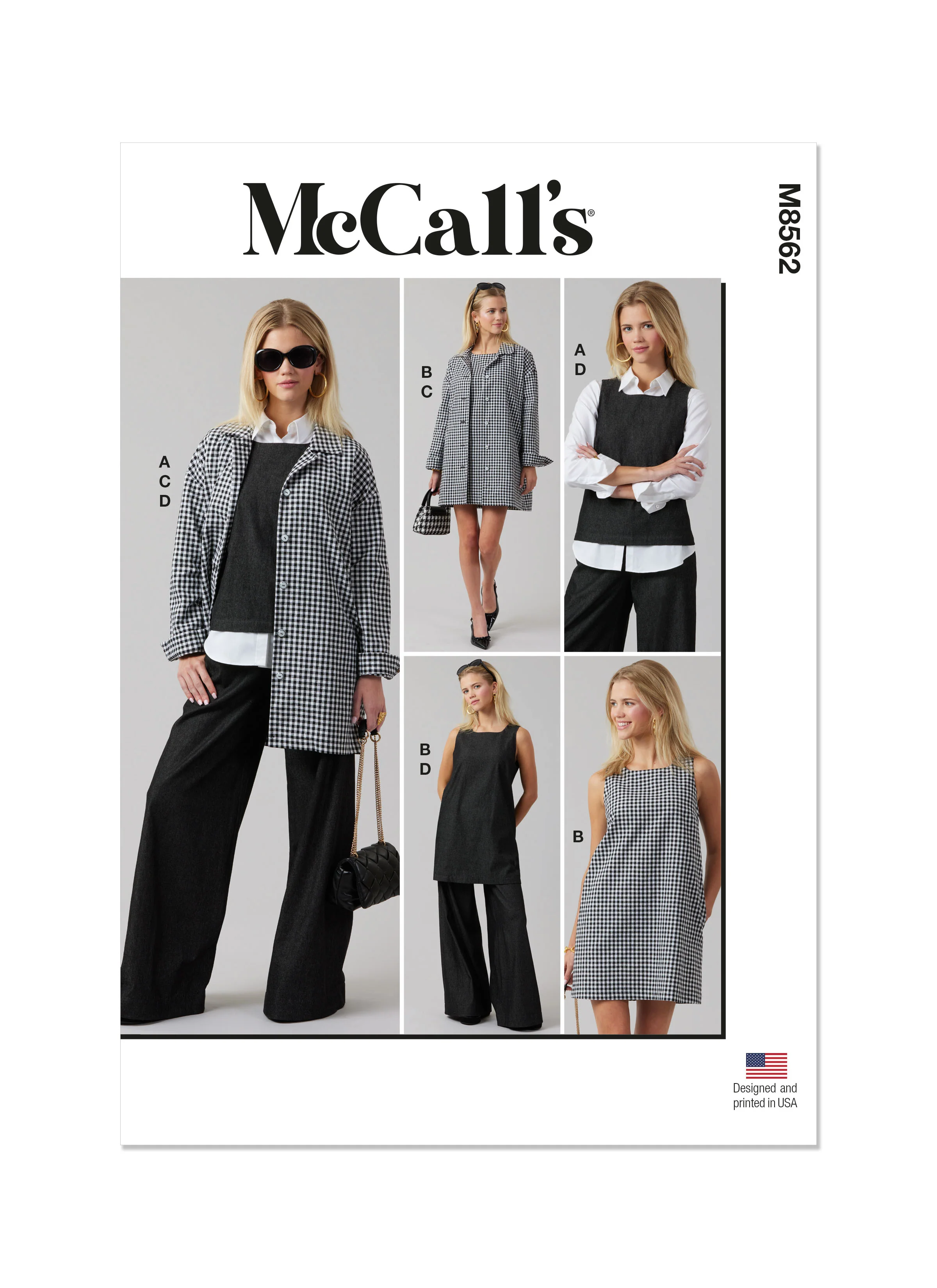 McCall's Dress, Jacket and Pants M8562 - Image 2