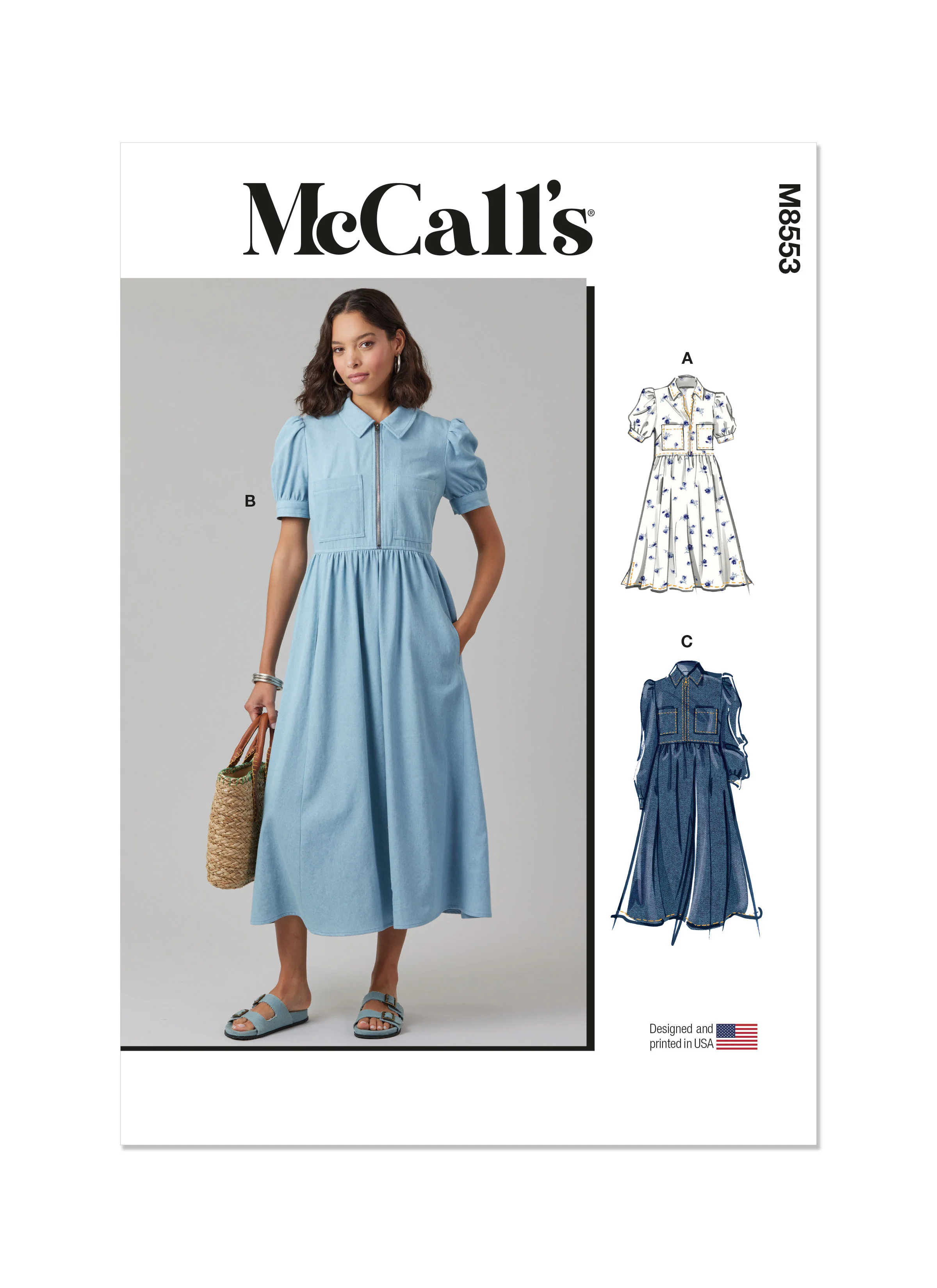 McCall's Dress M8553 - Image 2