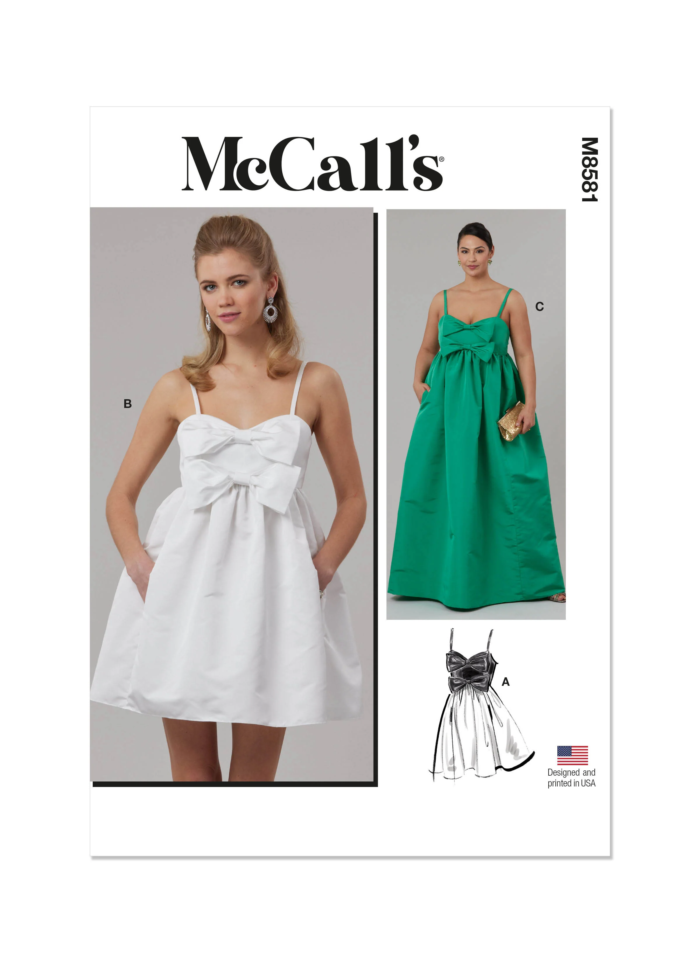 McCall's Dress M8581 - Image 2