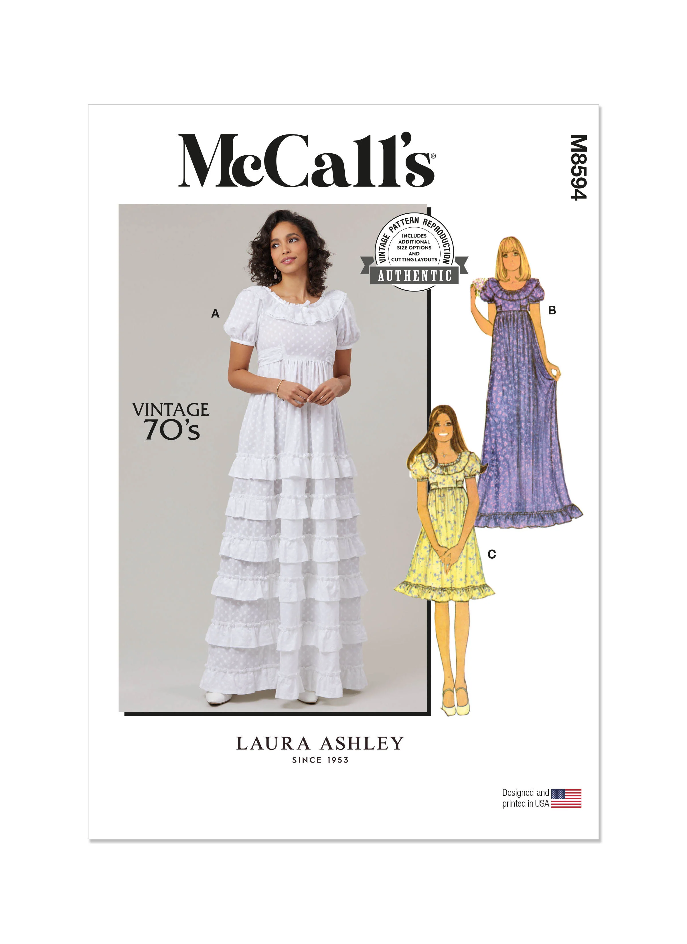 McCall's Dress M8594 - Image 2