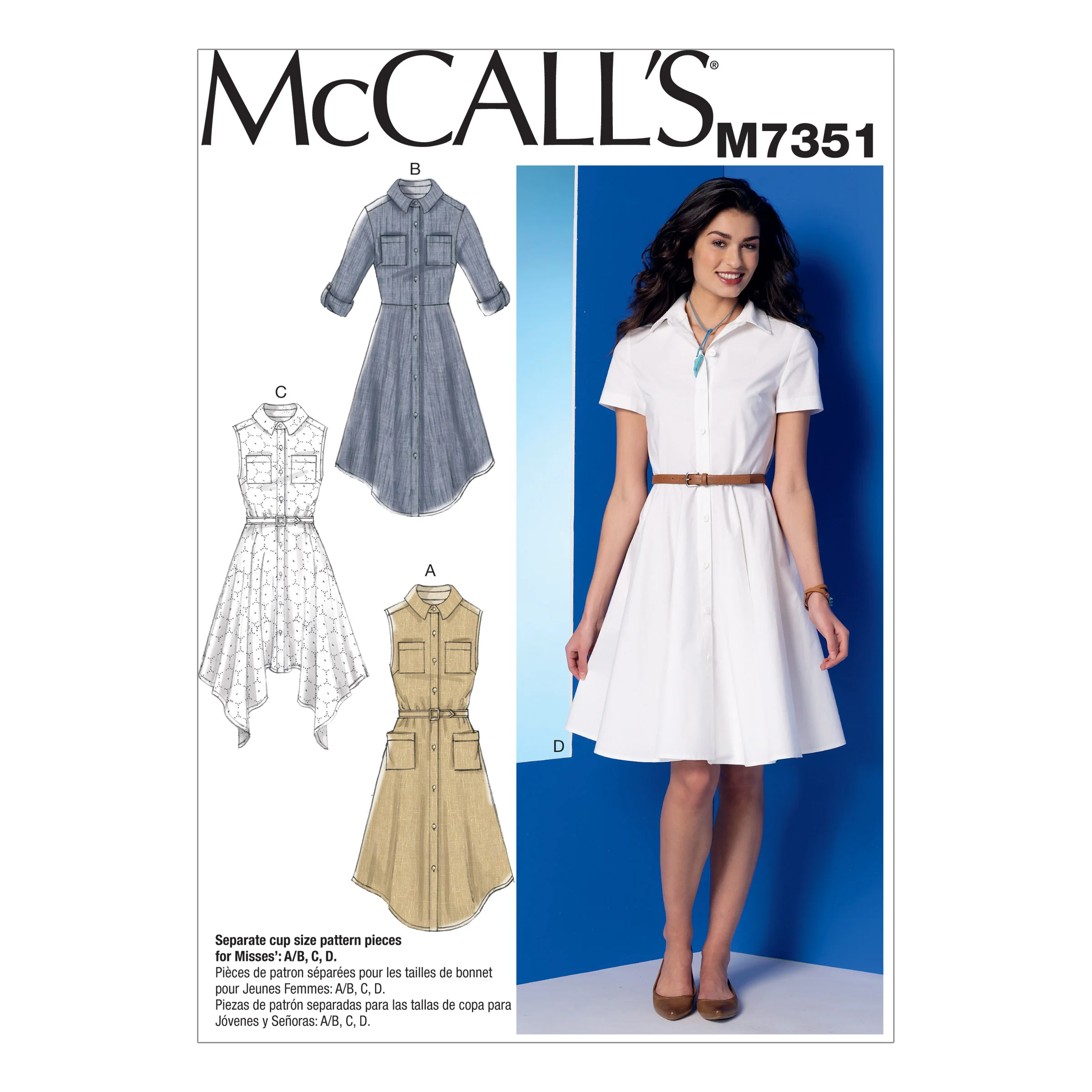 McCalls Dresses M7351 - Image 2