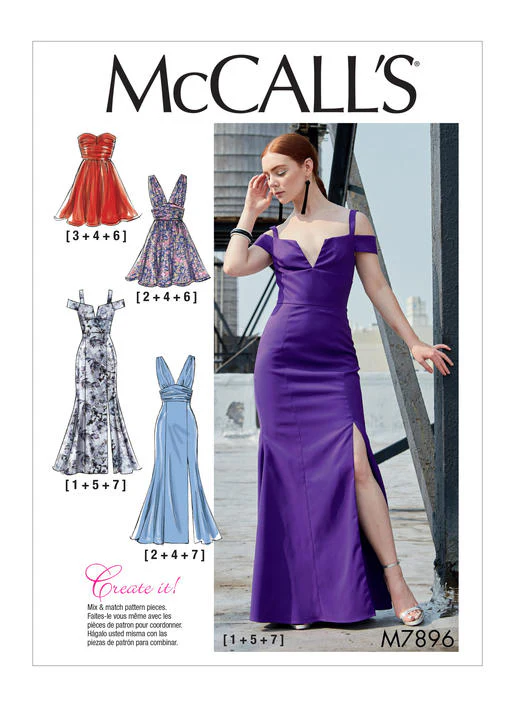 McCalls Dresses M7896 - Image 12