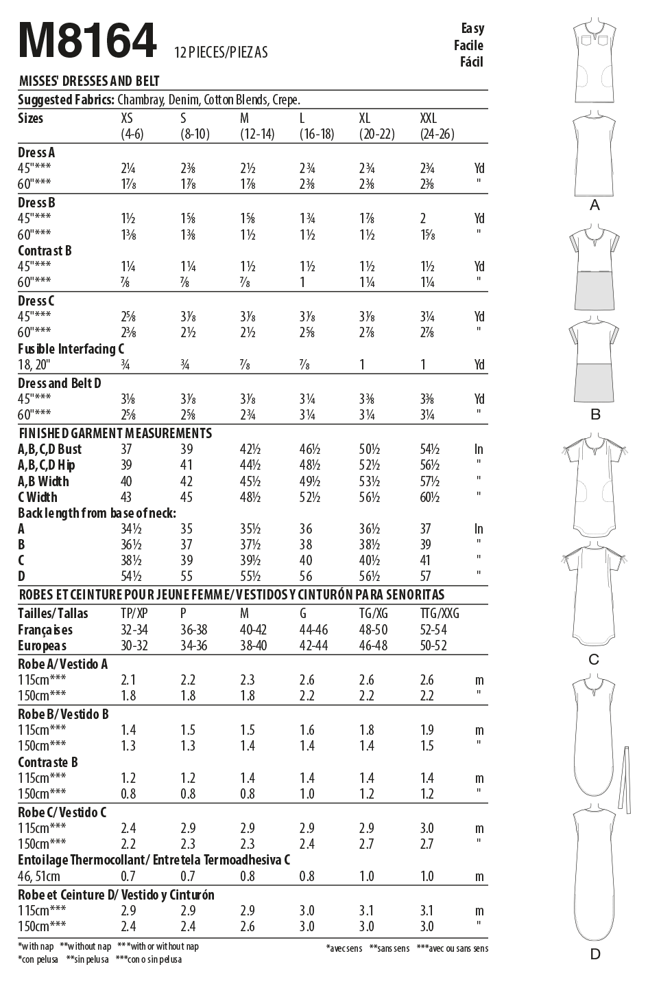 McCalls Dresses M8164 - Image 6