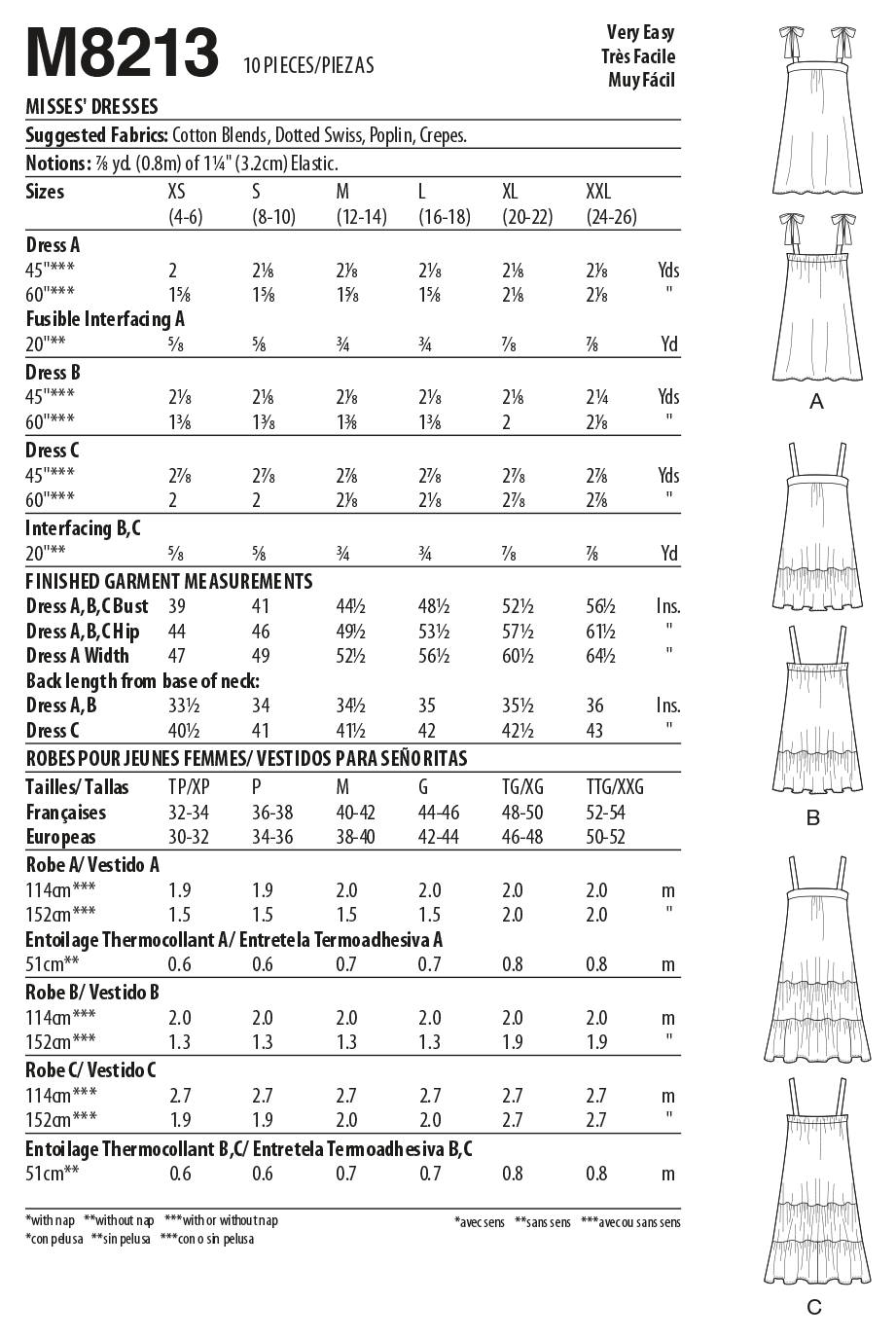 McCalls Dresses M8213 - Image 7