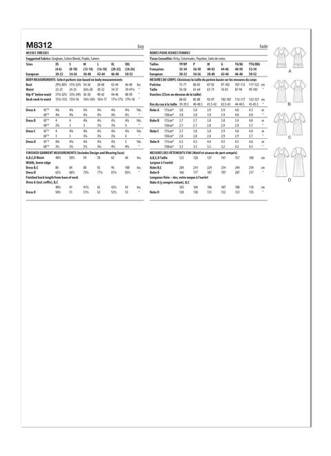 McCalls Dresses M8312 - Image 9