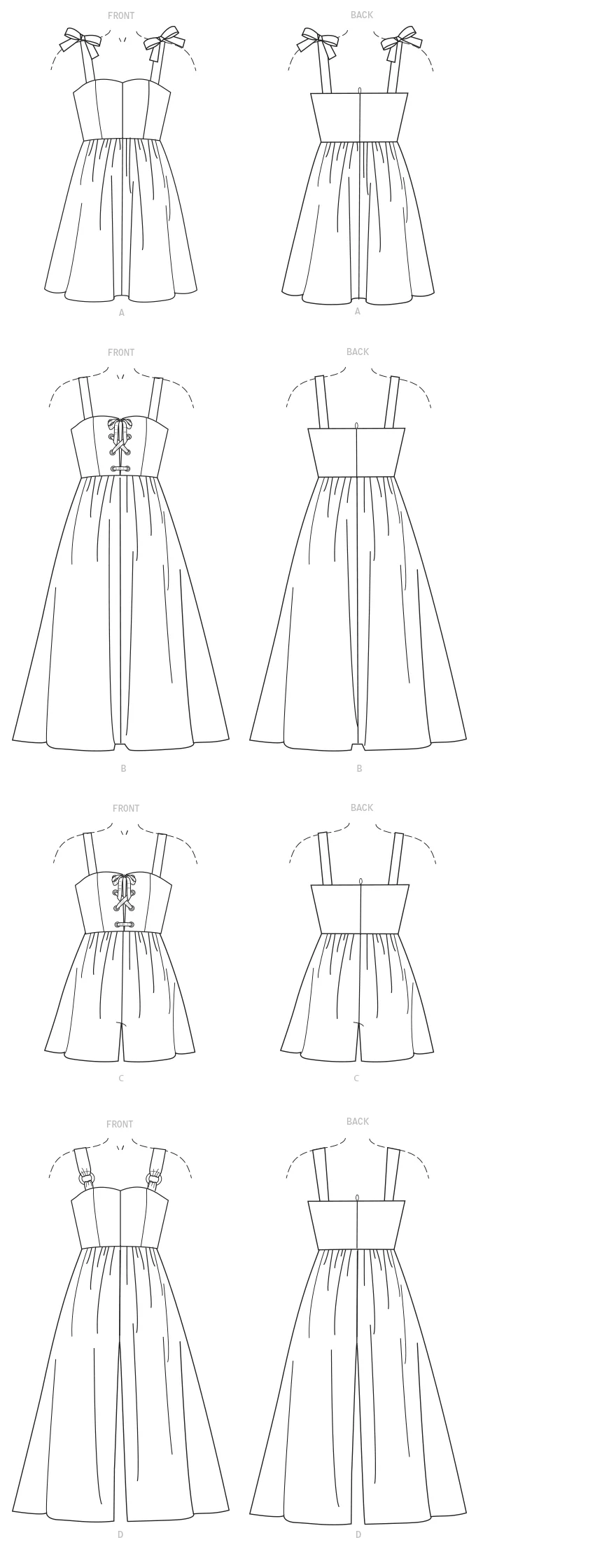 McCalls Dresses, Romper and Jumpsuit M7778 - Image 7