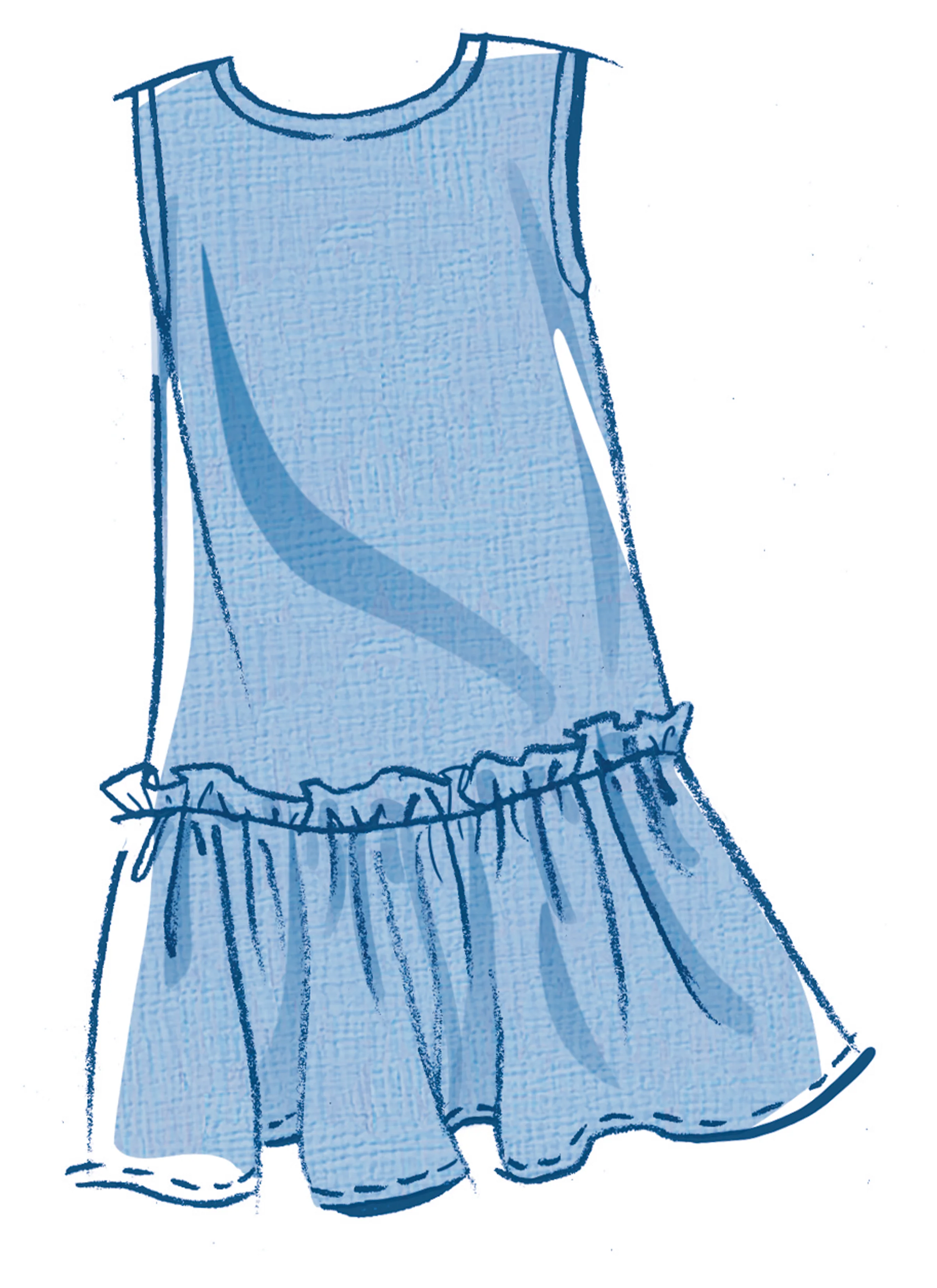McCall's Girls' Dress and Top M8593 - Image 5
