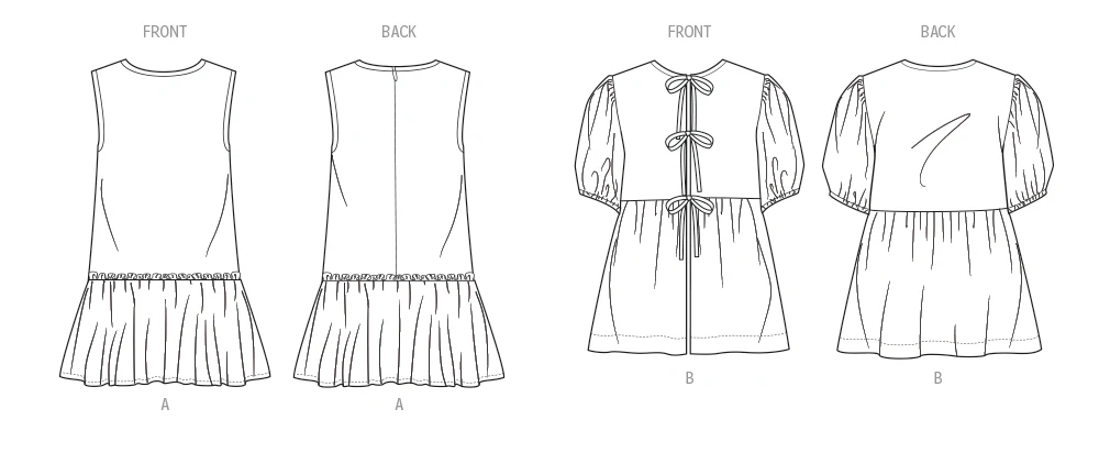 McCall's Girls' Dress and Top M8593 - Image 8