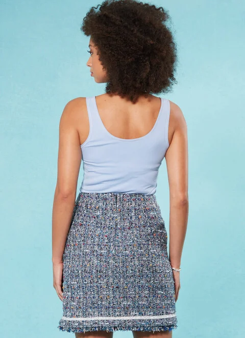 McCalls Jacket and Skirt M8370 - Image 5