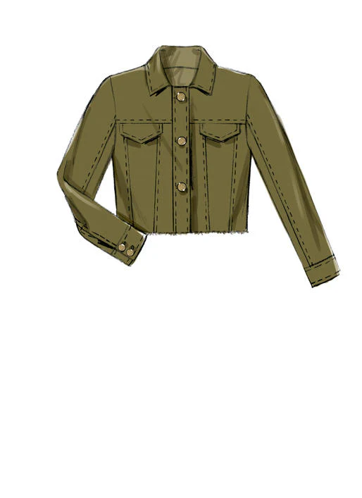 McCalls Jackets and Vest M7729 - Image 7