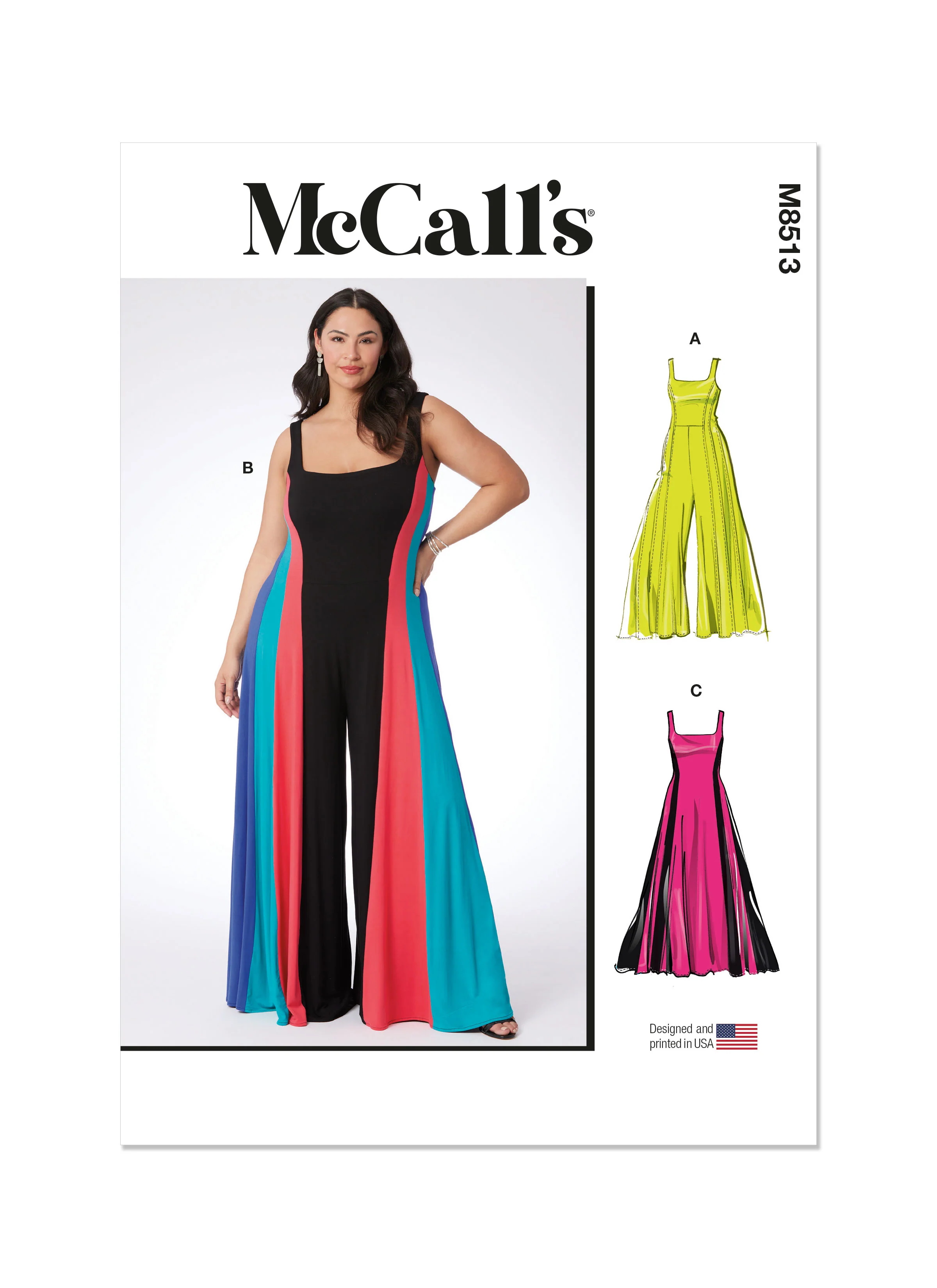 McCalls Jumpsuit & Dress M8513 - Image 2