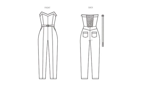 McCalls Jumpsuit M8360 - Image 4