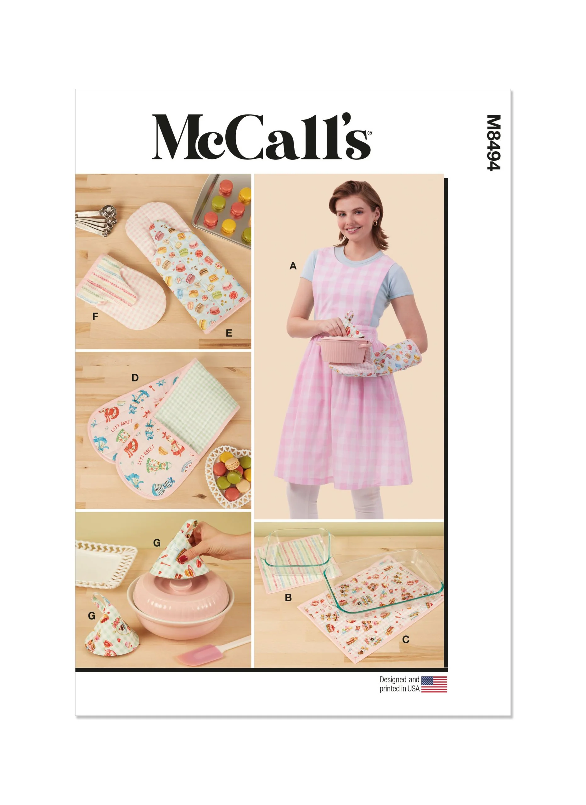 McCalls Kitchen Accessories M8494 - Image 2