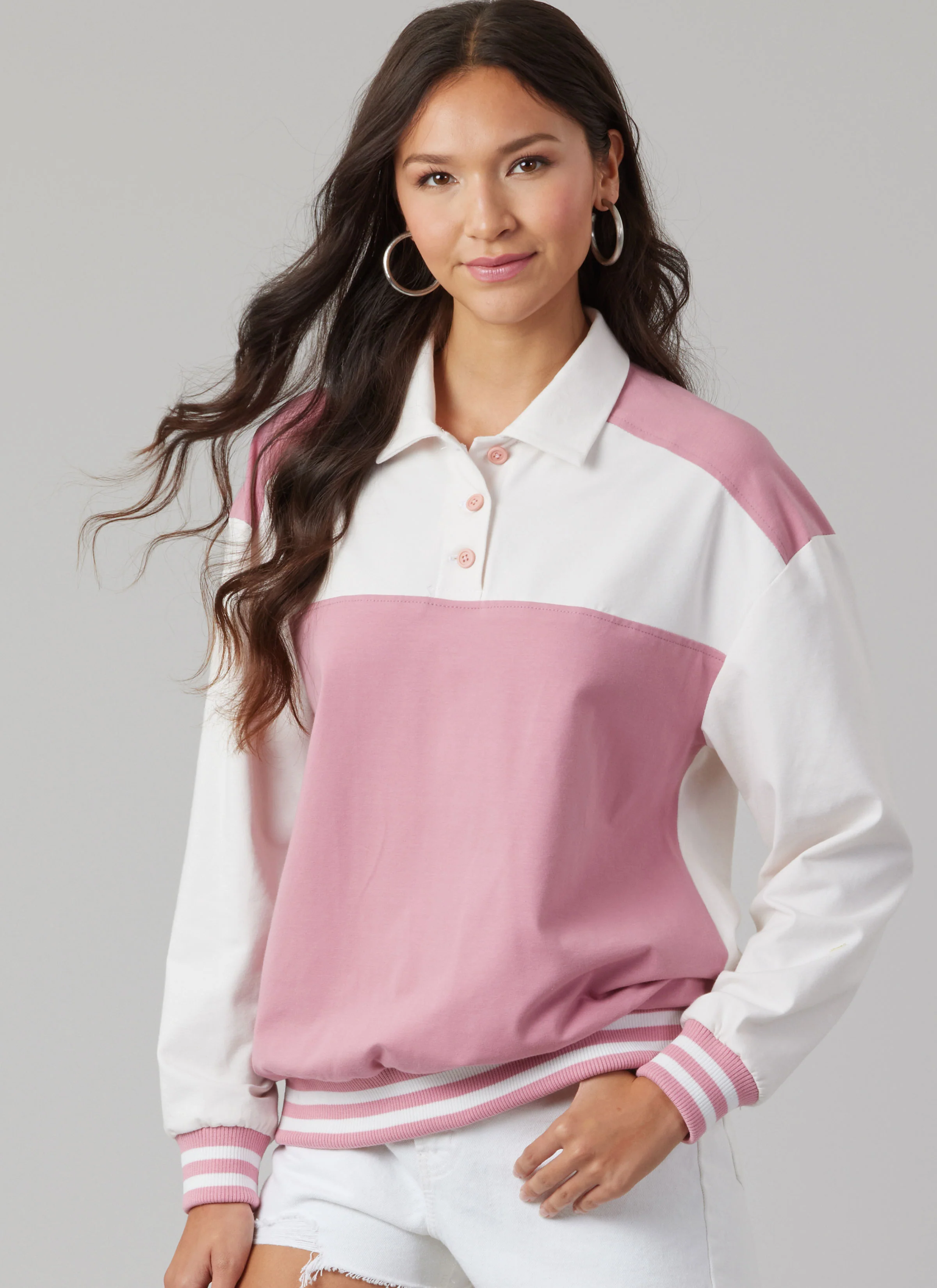 McCall's Unisex Knit Pullover Tops M8564 - Image 4