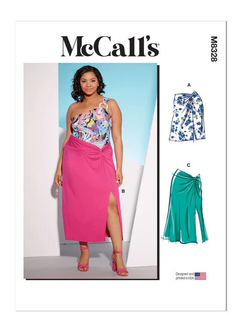 McCalls Knit Skirts M8328 - Image 2