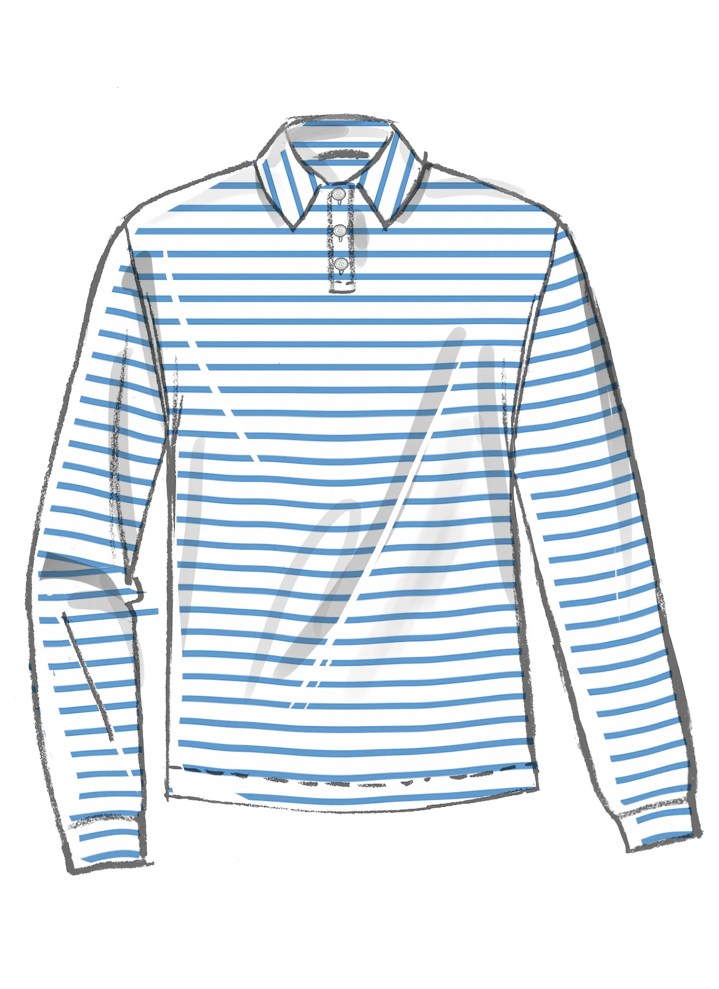McCalls Men's Polo Shirts M8518 - Image 5