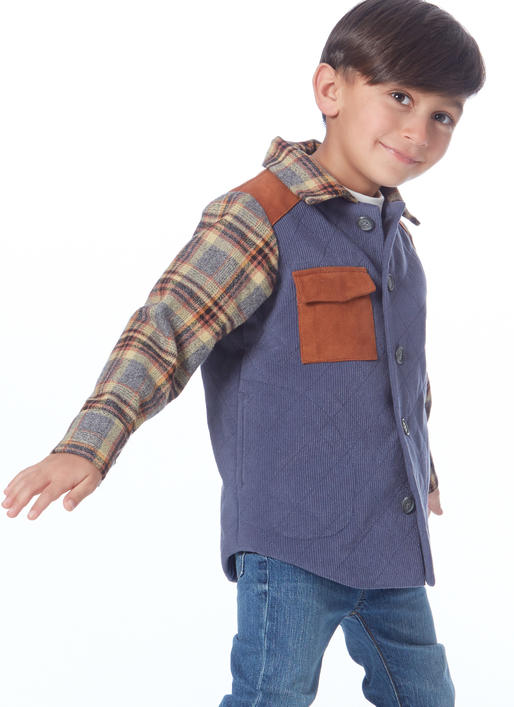 McCalls Men's and Children's Jackets M7638 - Image 4