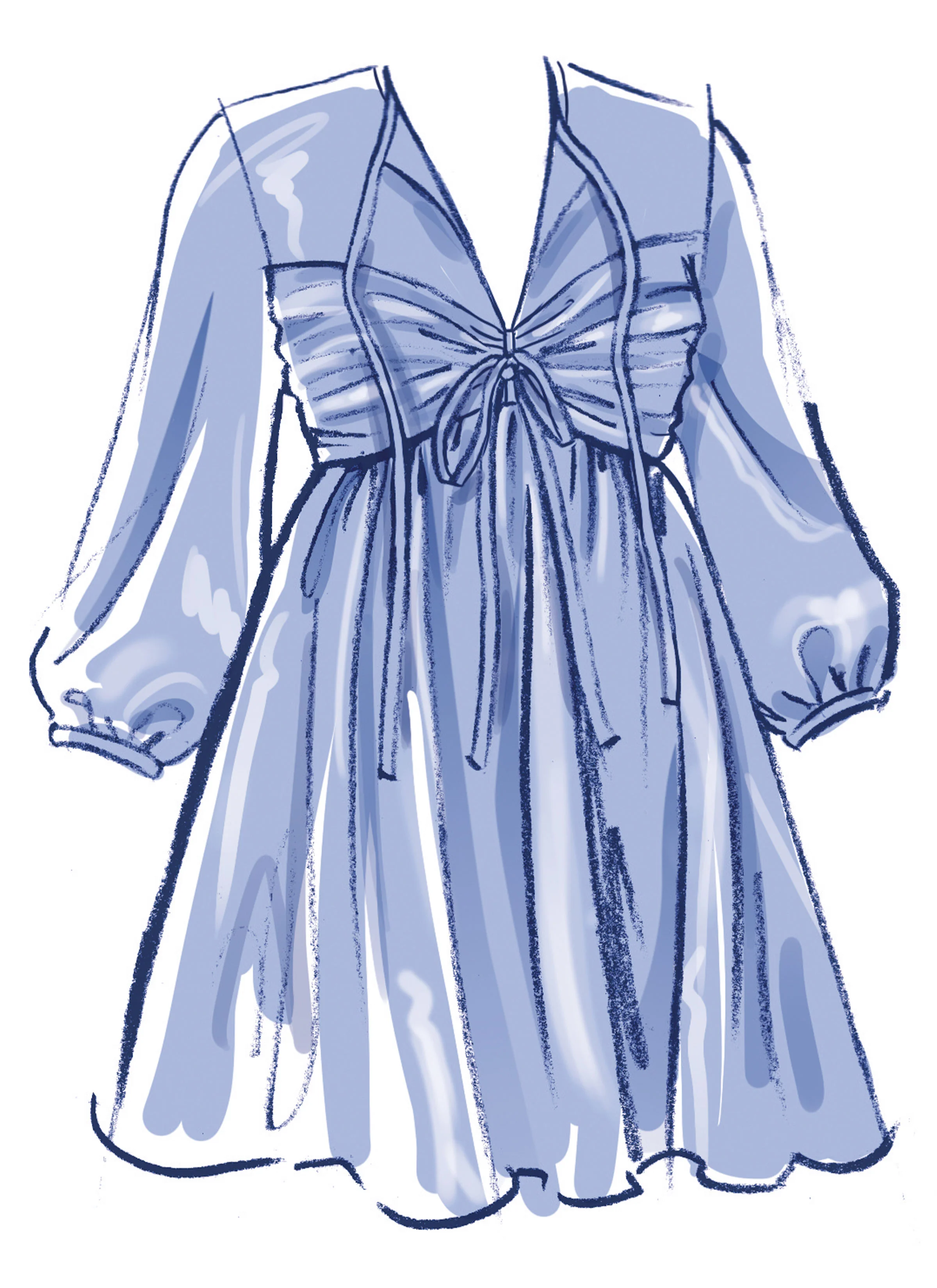 McCall's Misses' Babydoll Dress M8602 - Image 4