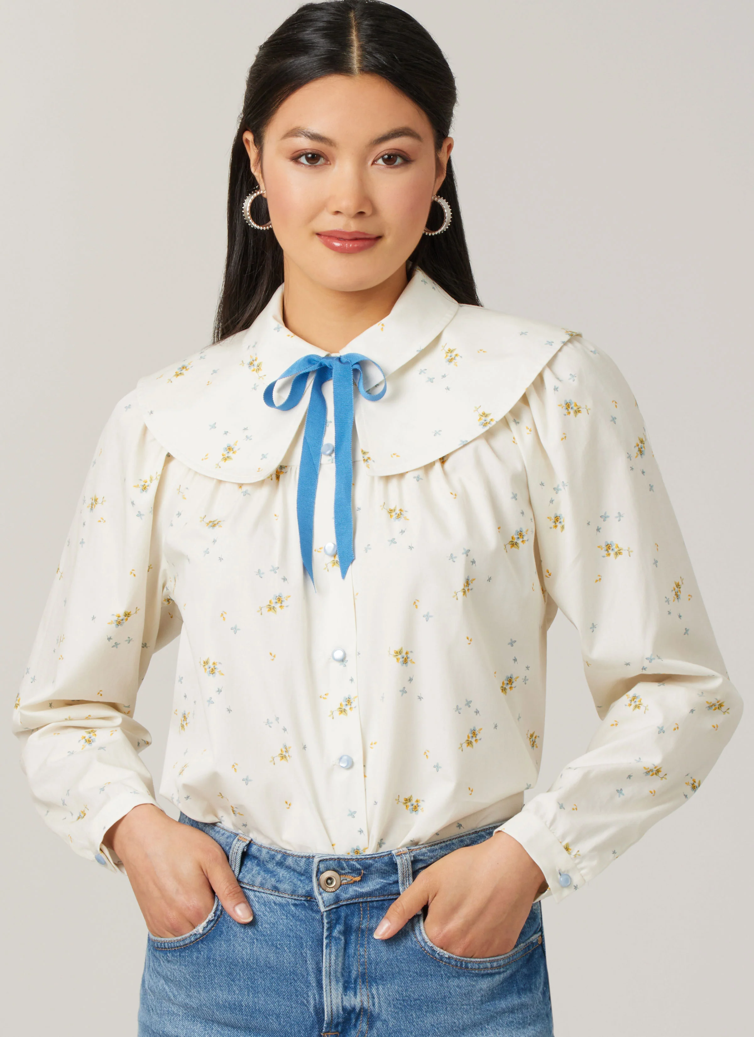 McCall's Misses' Blouses by Laura Ashley M8620 - Image 4