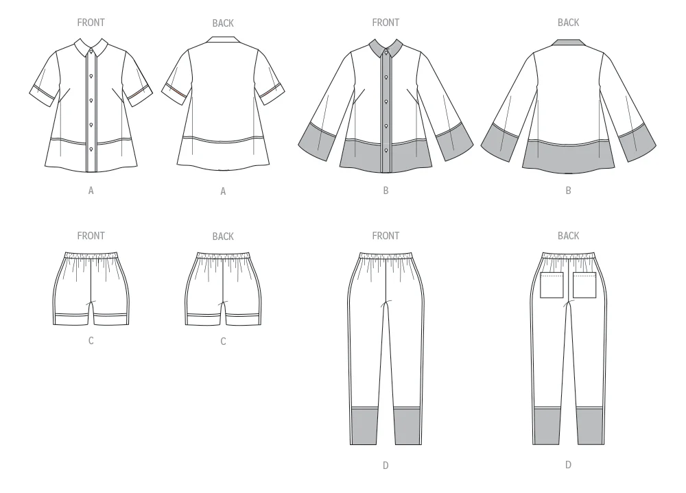 McCalls Pyjamas M8484 - Image 10