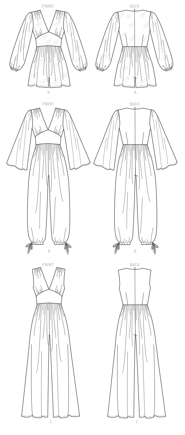 McCalls Romper and Jumpsuit M8009 - Image 6