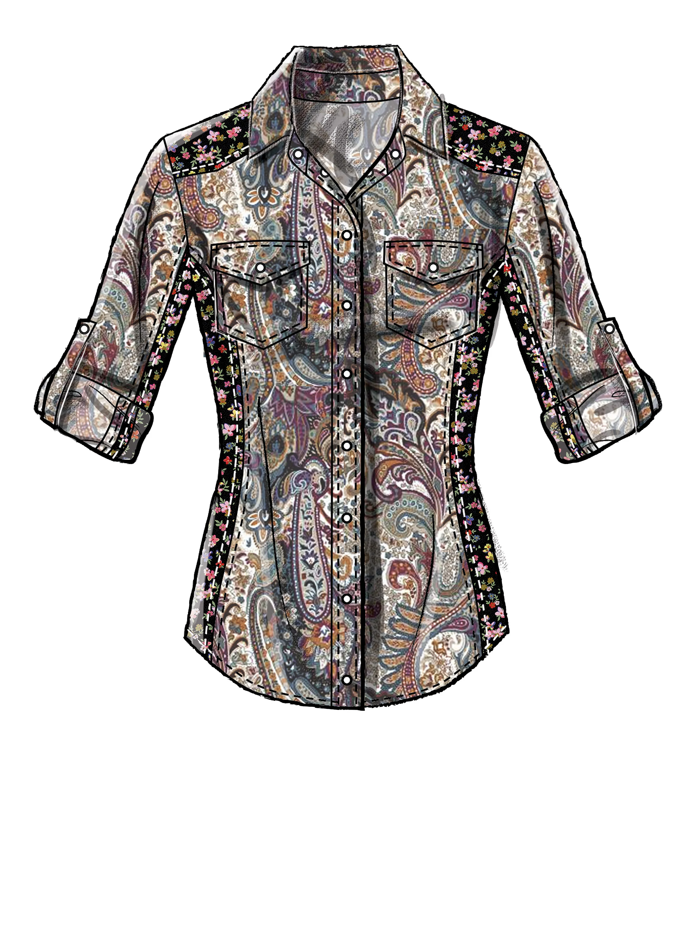 McCalls Shirts M8027 - Image 4