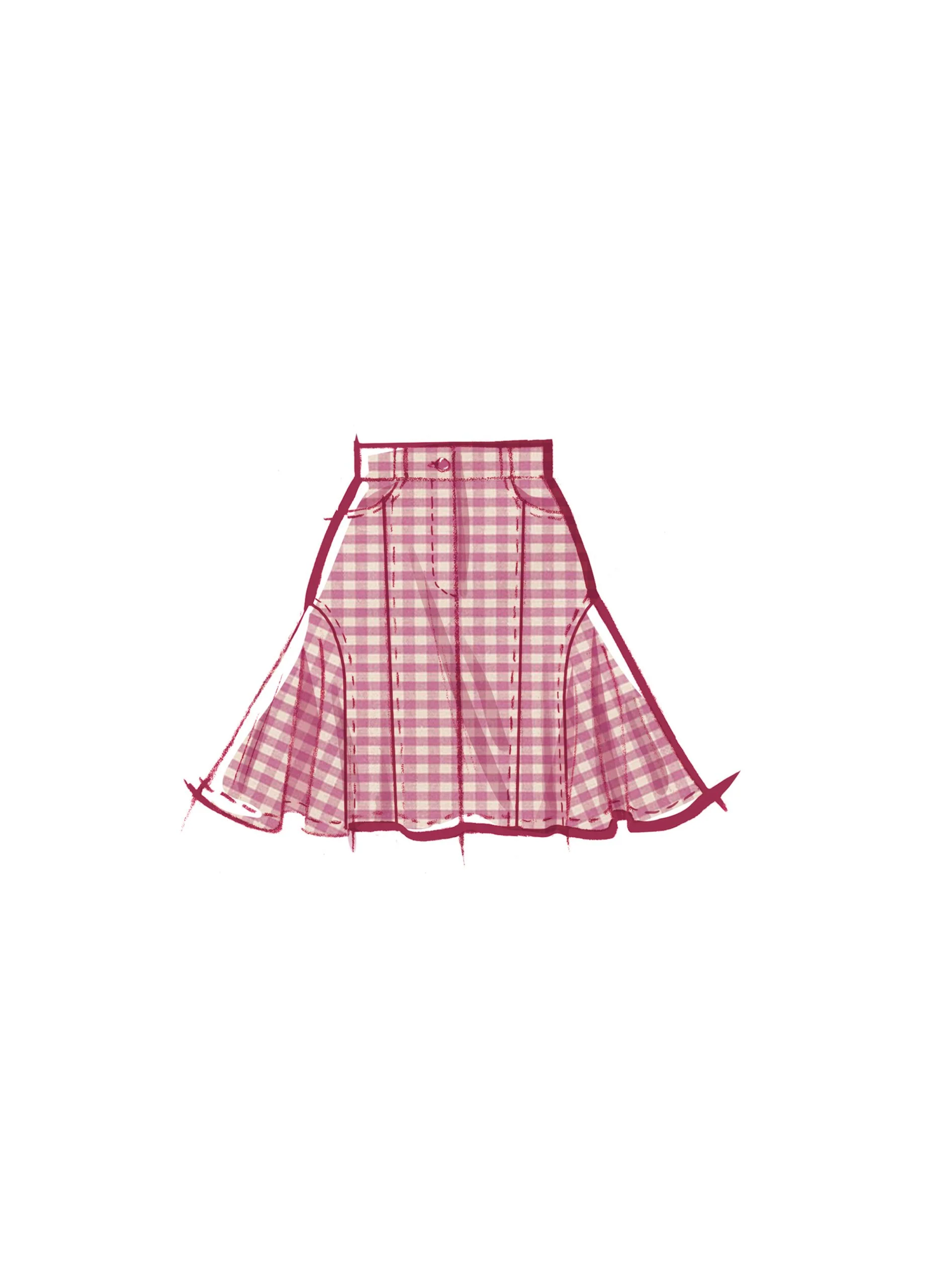 McCalls Skirt M8480 - Image 4