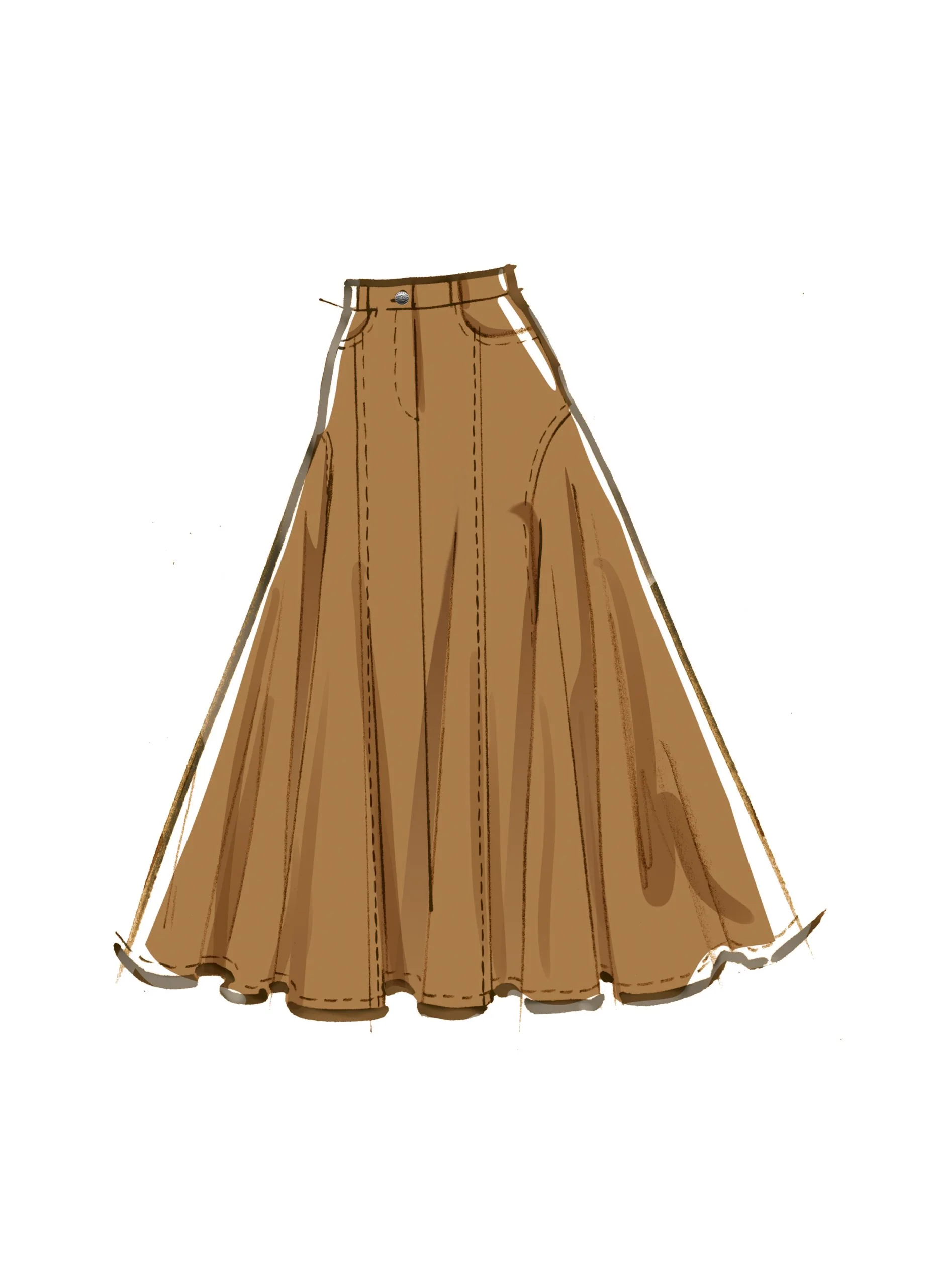 McCalls Skirt M8480 - Image 5