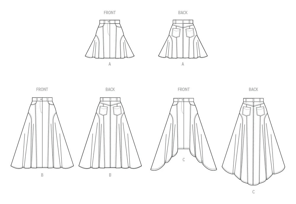 McCalls Skirt M8480 - Image 6