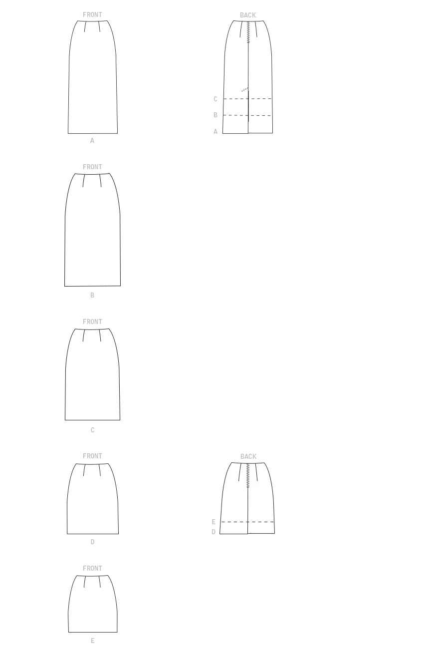 McCalls Skirts M8051 - Image 4