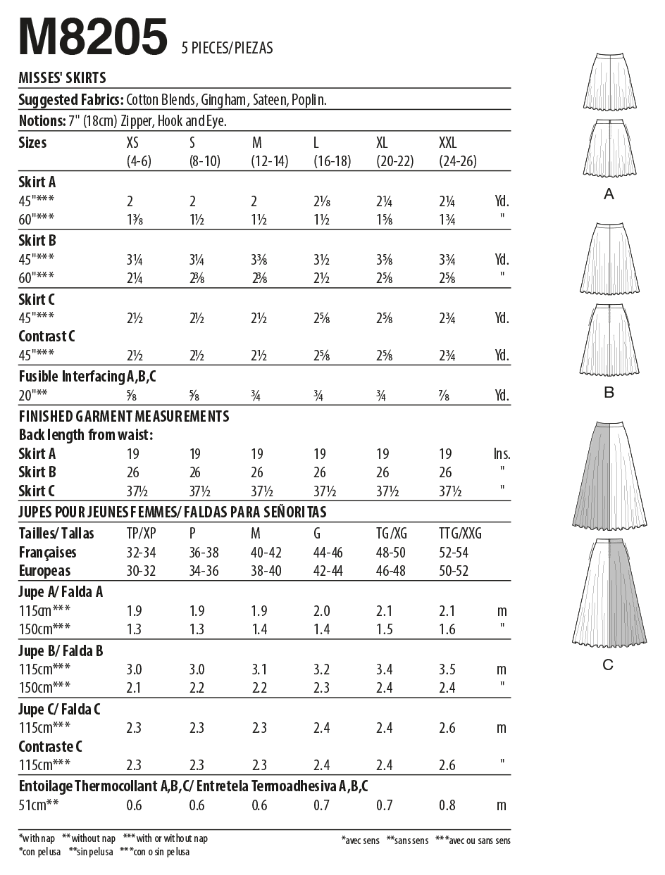 McCalls Skirts M8205 - Image 7